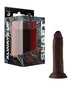 Royals Charlie 7 in. Metallic Curved Dildo Champagne