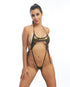 Dreamgirl Lace Seamless 3-Piece Set Emerald O/S