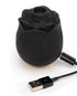 Naturally Yours Crystalline 7 in. Dildo with Balls Rose
