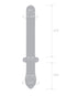 Performance Stroker Pump Sleeve Clear