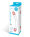 Neo Elite 7.5 in. Silicone Dual Density Dildo with Balls Neon Orange