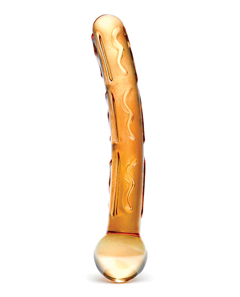 Neo Elite 7.5 in. Silicone Dual Density Dildo Neon Blue