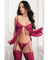 Adam & Eve Vibrating Rose Girth Enhancer Couples Triple Stimulator