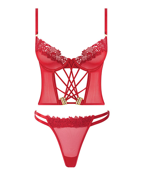 Luv Inc Pv72 Panty Vibe Remote-Controlled Vibrator Red Tester