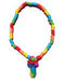 Hott Products Rainbow Stretchy Cock Candy Necklace