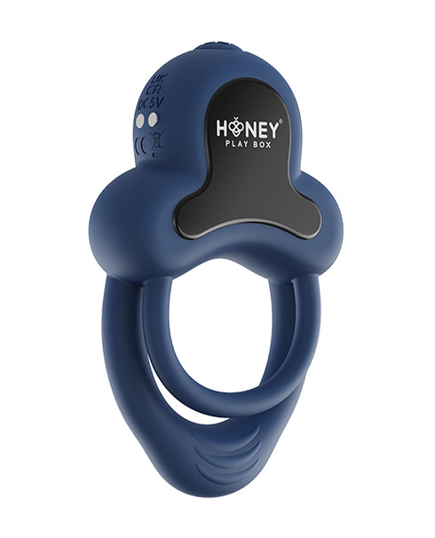 Adam & Eve Double Ring Vibrating Rose Cock Ring