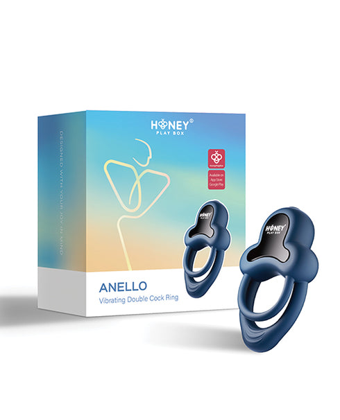 Adam & Eve Double Ring Vibrating Rose Cock Ring