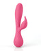 VIVE ENORA Rechargeable Dual-Ended Silicone Pulse-Wave G-Spot & Wand Vibrator Purple Tester