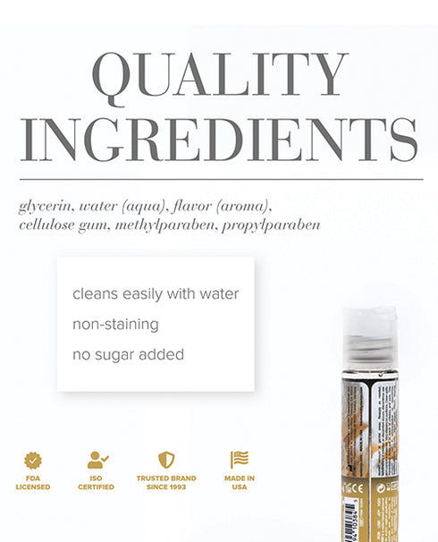 JO Bake Shoppe Orange Creampuff Flavored Water-Based Lubricant 2 oz.