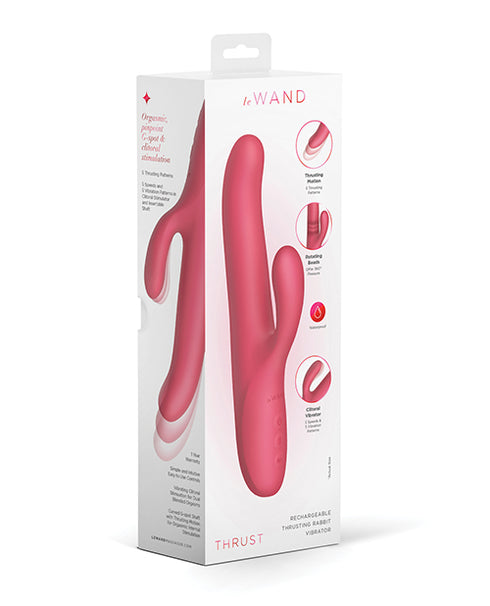 Happy Rabbit Dual Density Rechargeable Silicone Rabbit Vibrator Pink