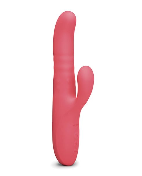 Happy Rabbit Dual Density Rechargeable Silicone Rabbit Vibrator Pink
