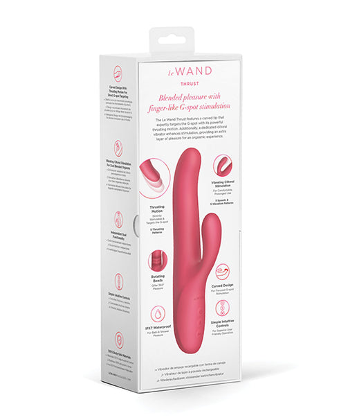 Happy Rabbit Dual Density Rechargeable Silicone Rabbit Vibrator Pink