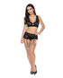 Ouch! International Florence Collection Leg Cuffs Black