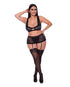 Ouch! International Florence Collection Blindfold Black