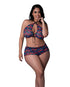 Shades Swirl 7.5 in. Dildo Pink/Blue
