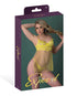 Magic Silk Sugar High Bralette, Cincher Skirt & Thong Set Red Queen Size