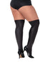 Rene Rofe Fishnet Thigh Highs Black O/S