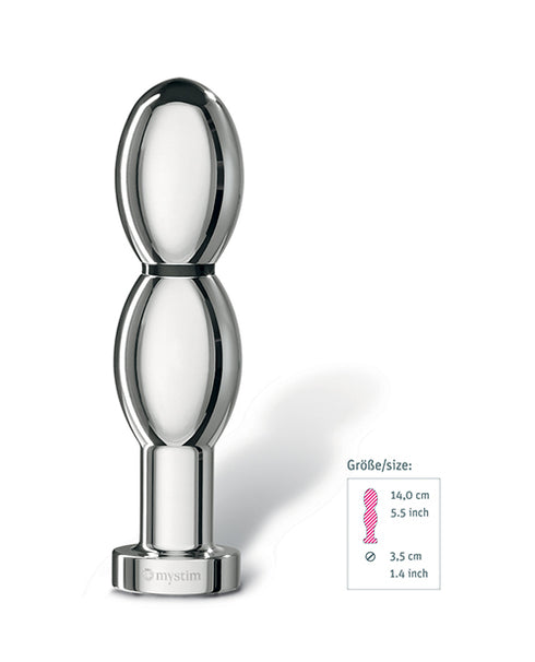 Colours Dual Density 8 in. Dildo Purple