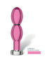 Colours Dual Density 8 in. Dildo Purple