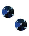 Forto Studded Pro Rechargeable Silicone Vibrating Anal Massager Blue