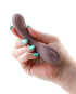 RealRock 7 in. U-Shaped Double Dildo Black