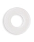Firefly Glow in the Dark Bubble Cock Ring - Small, White