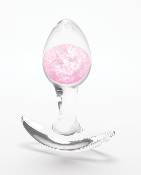 King Cock Clear 8in Pink