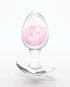King Cock Clear with Balls 7.5in Clear