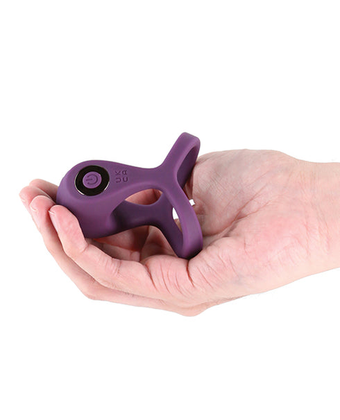 VeDO Rev Rechargeable Vibrating C-Ring Purple