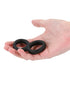 OxBalls Airlock Air-Lite Vented Chastity Black Ice
