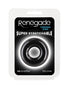 Renegade Fireman Cock Ring - Medium Black