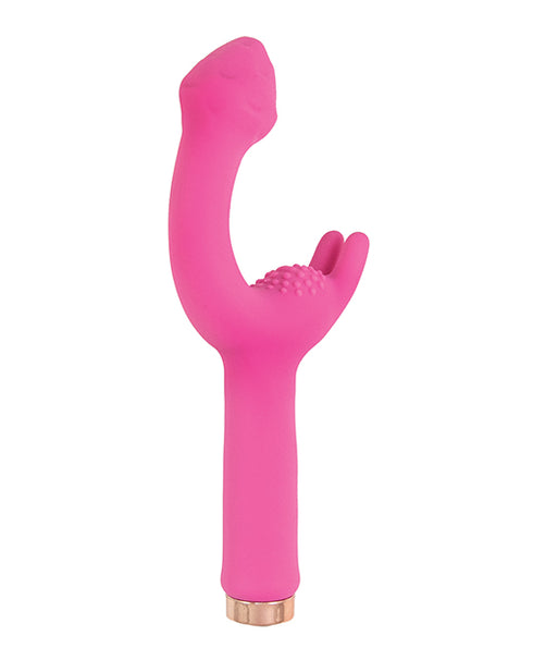 Realrock Sliding Skin Dual Density Silicone Dildo 8 in. Beige