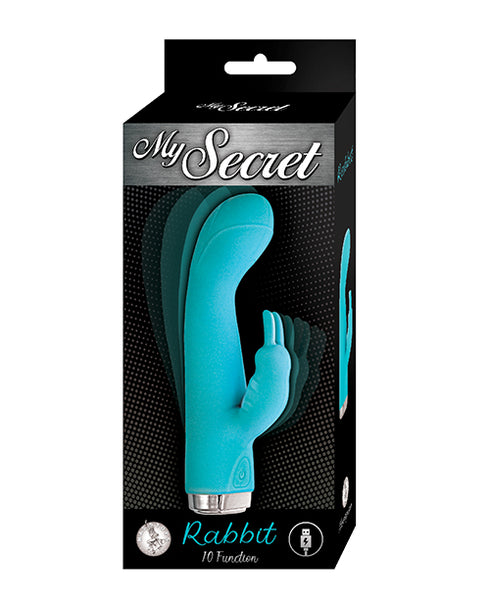 Dreamgirl High-Waist Fence Net Pantyhose Neon Blue O/S