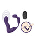 b-Vibe Flex Ring Delta Silicone C-Ring Blue