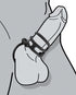 b-Vibe Flex Ring Eight Silicone C-Ring