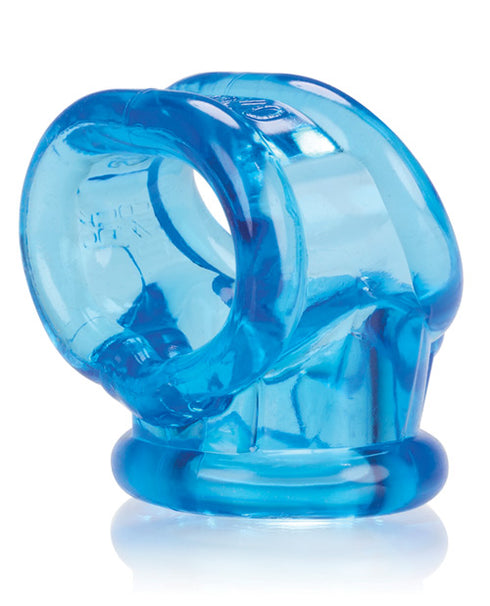 b-Vibe Krush 9.5 in. Curved & Ribbed Dildo with Suction Cup Tester
