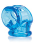 b-Vibe Krush 9.5 in. Curved & Ribbed Dildo with Suction Cup Tester