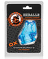b-Vibe Krush 9.5 in. Curved & Ribbed Dildo with Suction Cup Tester