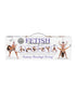 Shaft Model N: 9.5 in. Dual Density Silicone Dildo with Balls Oak