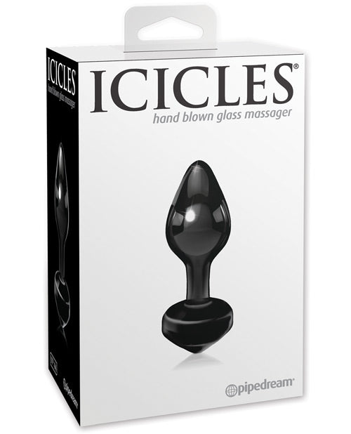 b-Vibe Snug Plug 7 Weighted Silicone Anal Plug Black