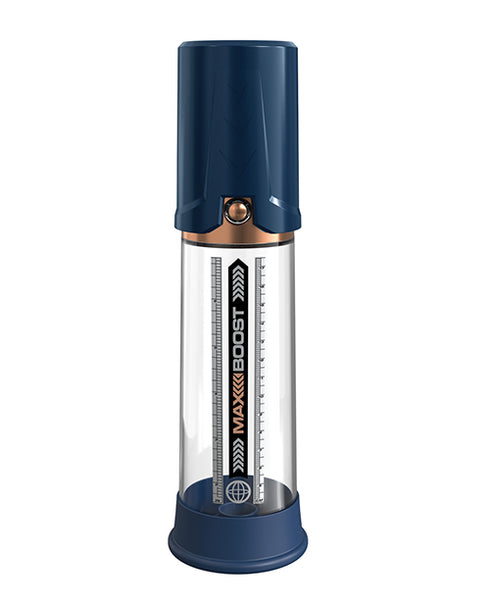 Forto Thumper Rechargeable Remote-Controlled Silicone Thumping Anal Vibrator Blue