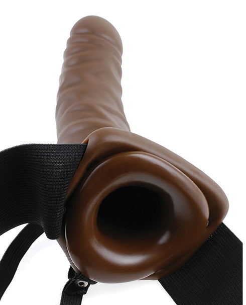 Ouch! Black & White Submission Mask With Open Mouth Black