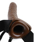 Ouch! Black & White Submission Mask With Open Mouth Black