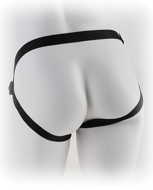 Gender Fluid Skylar Adjustable Strap-On Harness Black