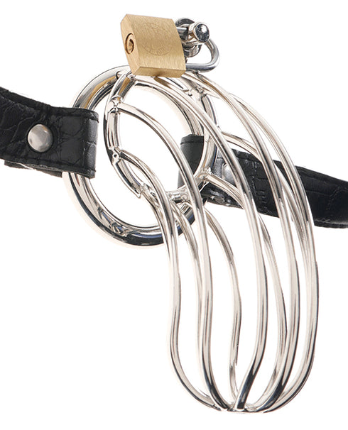 Ouch! Black & White Adjustable Velcro Wrist or Ankle Cuffs Black
