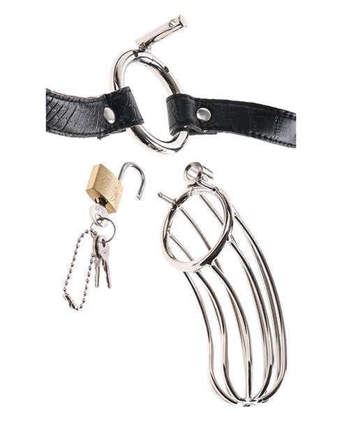 Ouch! Black & White Adjustable Velcro Wrist or Ankle Cuffs Black