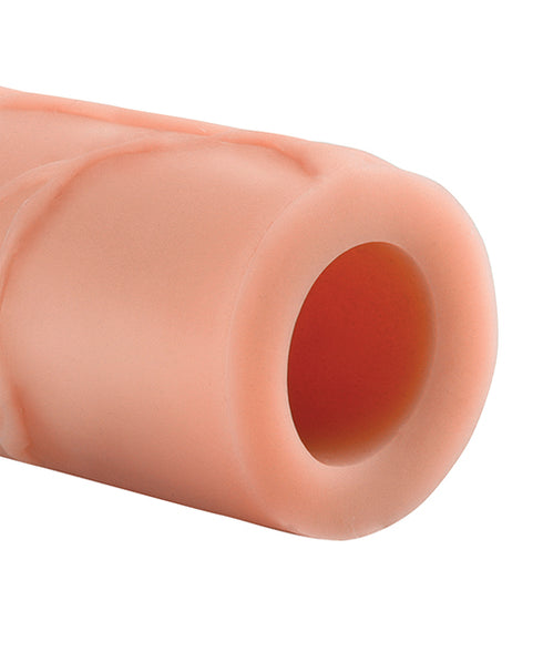 Forto F-81 Liquid Silicone Cock & Ball Double Ring Medium Black