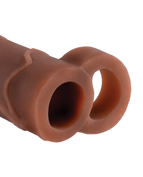 Forto F-22 Liquid Silicone Cock & Ball D-Ring Medium Black