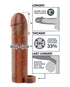 Forto F-22 Liquid Silicone Cock & Ball D-Ring Medium Black