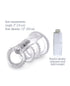 Lovense Hush 2 Bluetooth Remote-Controlled Vibrating Butt Plug Small 1.5 in.